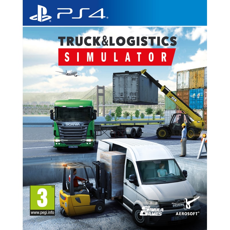 Truck and Logistics Simulator - PS4 AEROSFOT