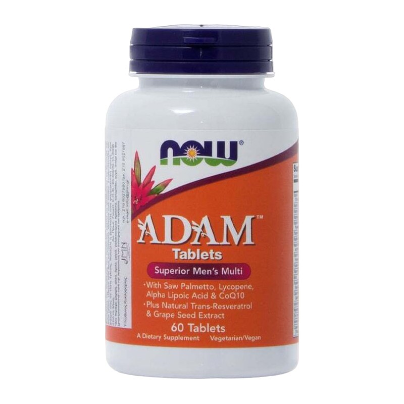 Now Multivitamins Adam Superior Mens - 60 ταμπλέτες