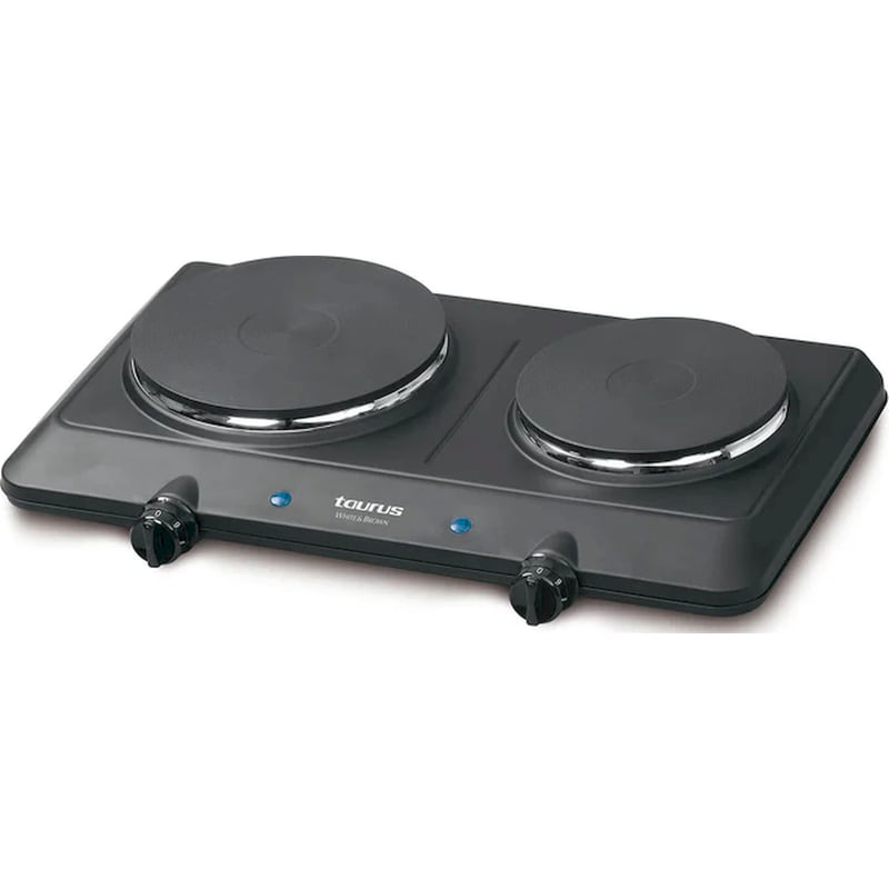 TAURUS TAURUS VOLCAN DUO 1500 W Μαύρο Διπλή Επιτραπέζια Εστία