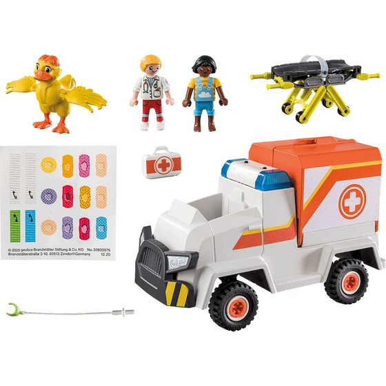 PLAYMOBIL® Duck on Call Όχημα Πρώτων Βοηθειών (70916) image 2
