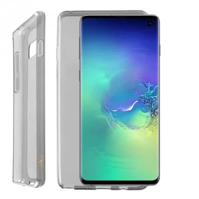 IDOL 1991 Θήκη Samsung Galaxy S10 - Idol 1991 Air Slim TPU - Διάφανο Γκρι