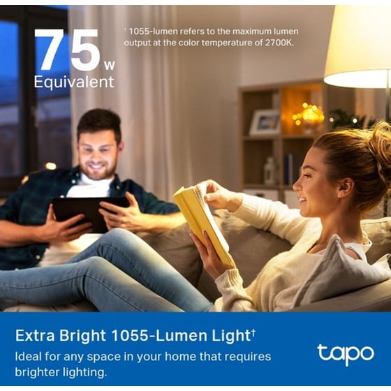 Έξυπνη Λάμπα TP-Link Tapo L535E v3.20, Smart WiFi Light Bulb, Multicolor image 5