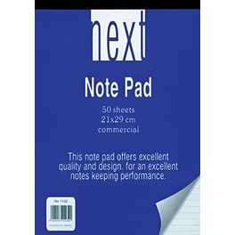 Μπλοκ NEXT Α4 Μπλε (1 Τεμάχιο)