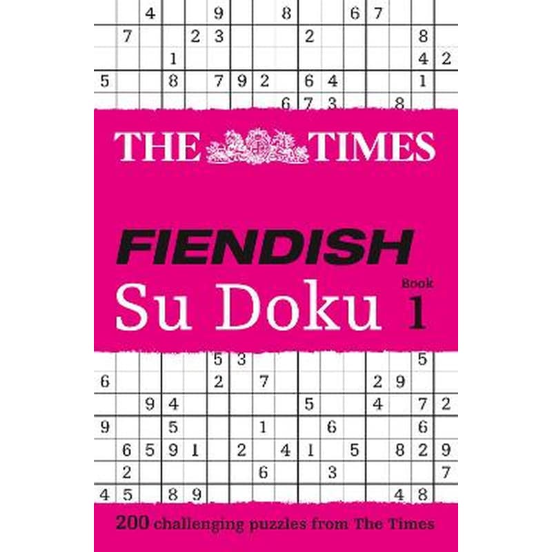 Times Fiendish Su Doku Book 1