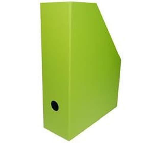 Θήκη Περιοδικών Next Λοξή Γωνία Colors Λαχανί - Υ32x25x9εκ. image 0