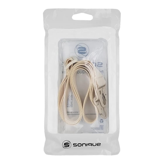 Θήκη Apple iPhone 14 Pro Max - Sonique Armor Clear - Μπεζ image 4