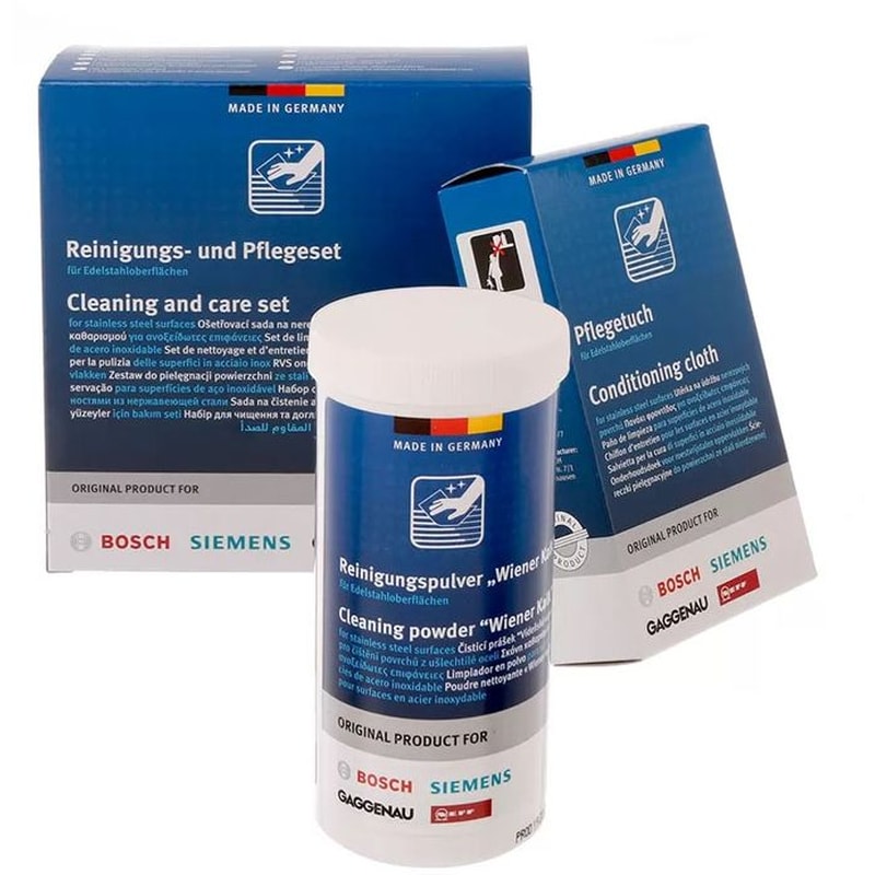 BOSCH 311964 Σετ Καθαρισμού για Ανοξείδωτες Επιφάνειες