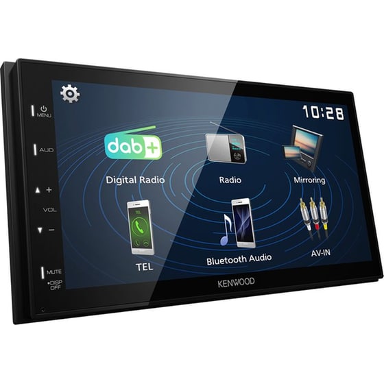 Kenwood DMX129DAB Ηχοσύστημα Αυτοκινήτου 6.8" - Μαύρο image 3