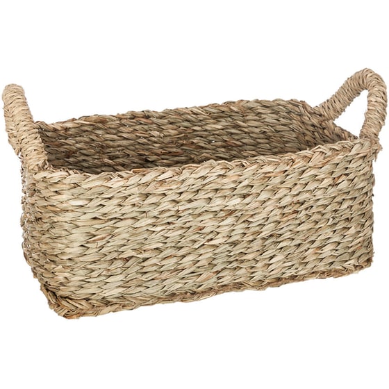 Καλάθια Αποθήκευσης Spitishop Ψάθινα 3Τμχ - Μπεζ image 5