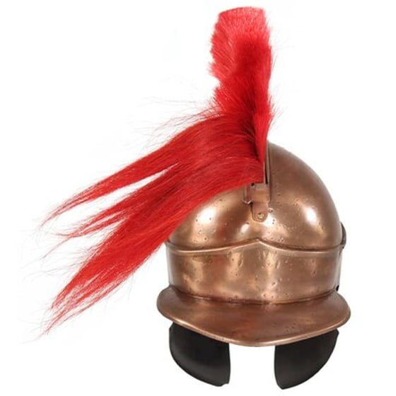 Vidaxl Κράνος Πολεμιστή Αρχαιοελληνικό Ρέπλικα Αντικέ Χρώμα Χαλκού image 4