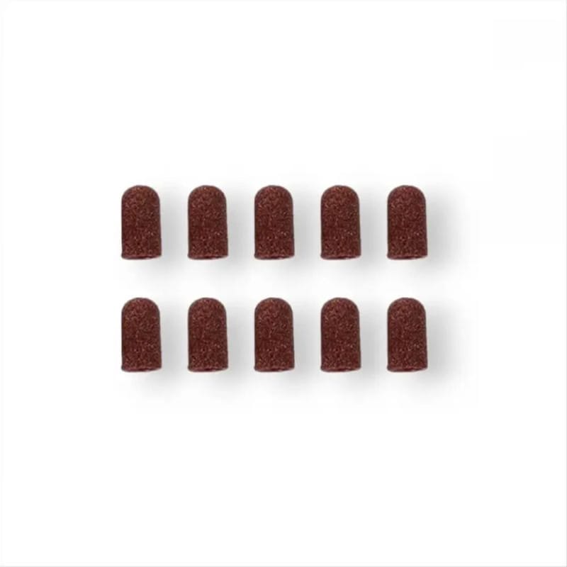 Ανταλλακτικά Καπελάκια Τροχού GLOBAL NAIL 80# 5 mm 10 Tμχ