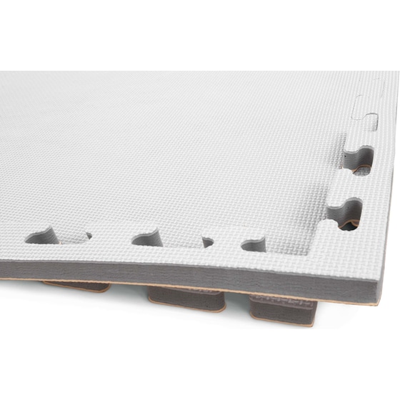 Δάπεδο Γυμναστικής Amila 36611 από EVA 100x100x2 cm - Μπεζ/ Γκρι image 3