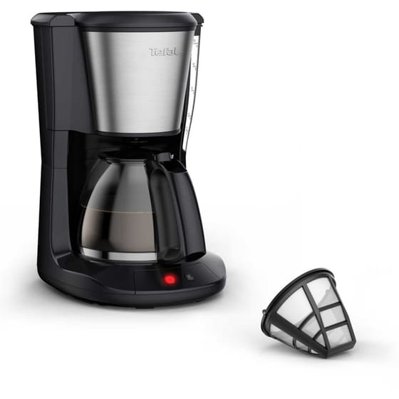 TEFAL CM5S1DE0 1000W 1.25 L Μαύρο/Ασημί Καφετιέρα Φίλτρου image 1