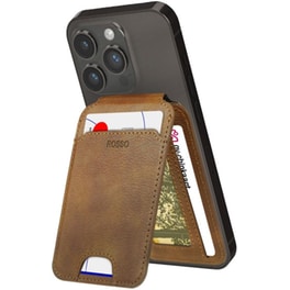 Θήκη - Πορτοφόλι για Κάρτες με MagSafe - Rosso Element MagSafe Wallet - Brown