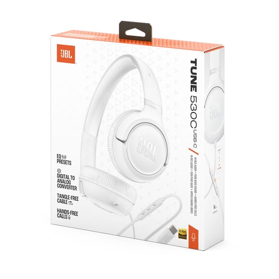 JBL Tune 530C Ενσύρματα Ακουστικά Κεφαλής - White image 3
