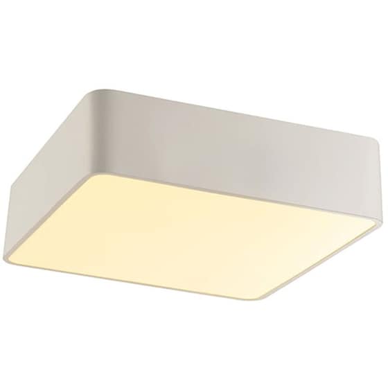 Φωτιστικό Πλαφονιέρα Led Aca Emery V28ledc48wh από Μέταλλο/Ακρυλικό - Λευκό image 0