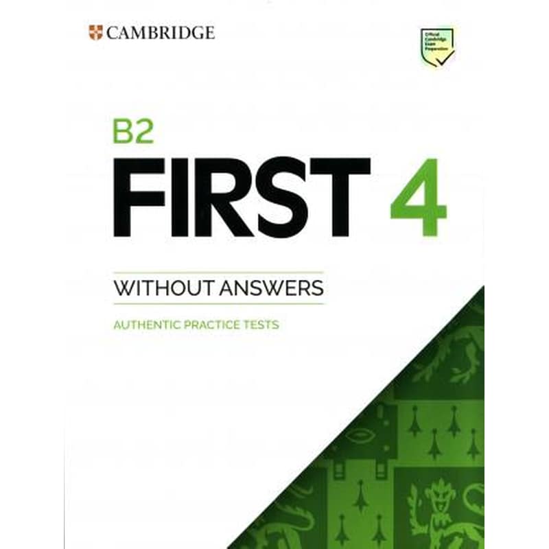 B2 First 4 Students Book without Answers