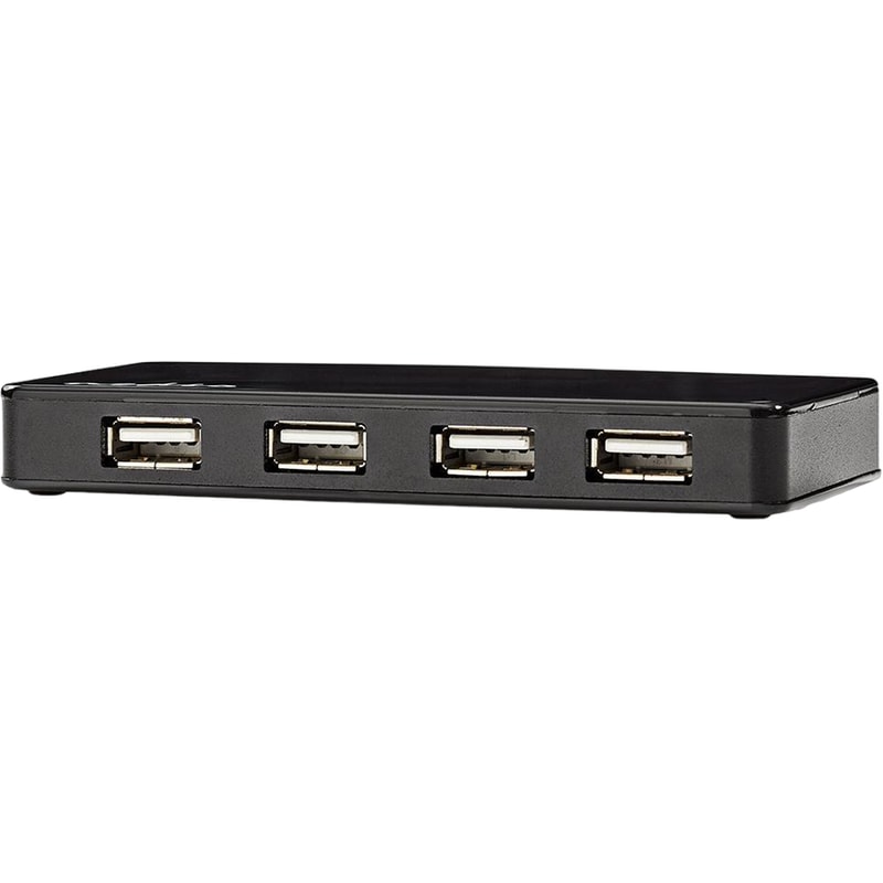 NEDIS Nedis UHUBU2730BK USB Hub 7-Port USB 2.0 συμβατό με USB-A