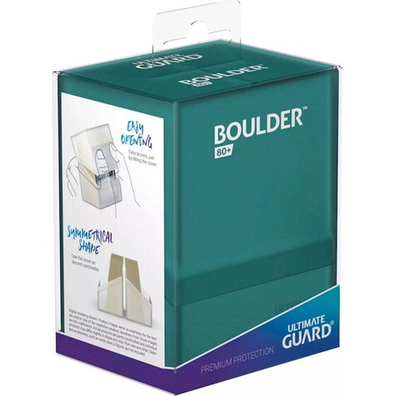 Ultimate Guard Boulder Deck Case 80+ Standard Size Malachite image 3