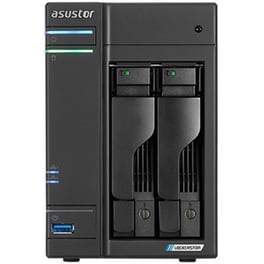 Asustor Lockerstor 2 (AS6602T) NAS Tower σκληρού δίσκου 4 θέσεων για SSD & HDD με σύνδεση USB
