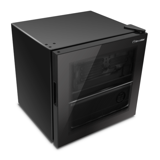 INVENTOR BC-44BE BLACK 44L 44 Lt Μαύρο Ψυγείο Mini bar image 7