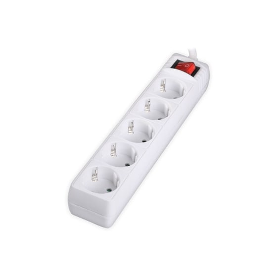 Πολύπριζο Lamtech LAM023732 5 θέσεων 1.4m - Λευκό image 1
