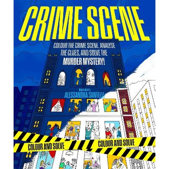 Colour and Solve: Crime Scene image 0