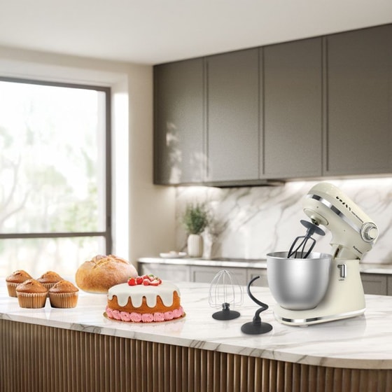 Κουζινομηχανή ROHNSON R-5880 1500 W 7 L Μπεζ image 6