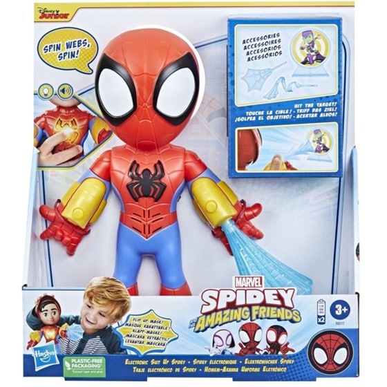 Φιγούρα Δράσης Hasbro Marvel Spidey & His Amazing Friends Electronic Suit Up image 0