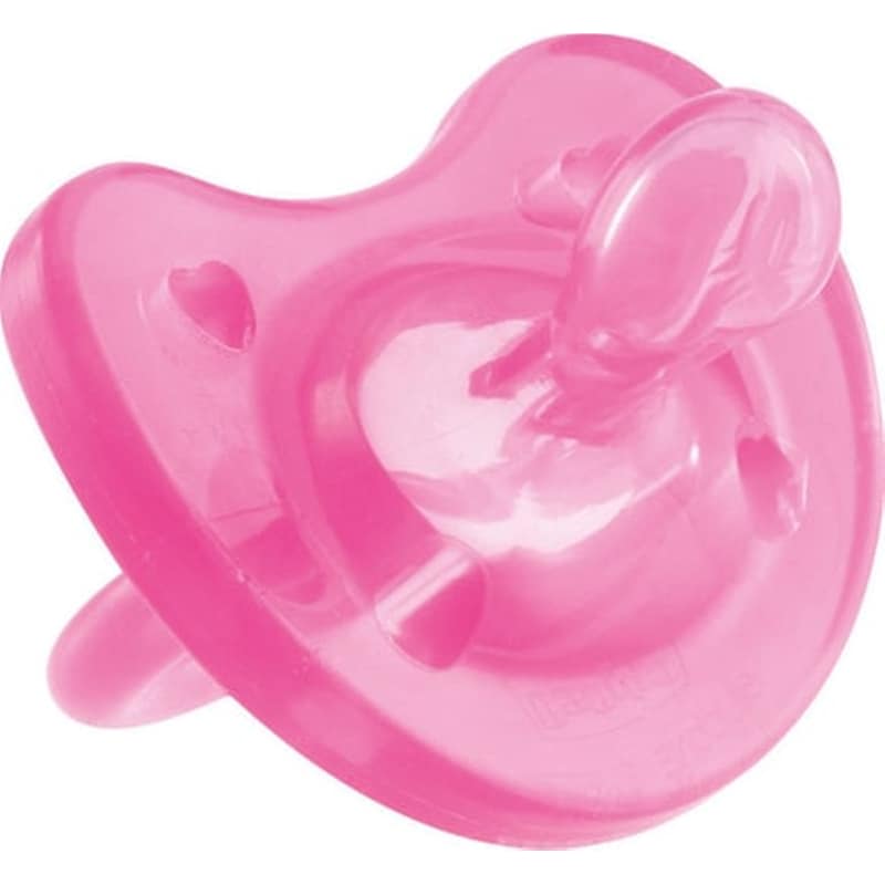 Chicco Physio Soft Πιπίλα Σιλικόνης Χρώμα:ροζ 6-16m+ 1 Τεμάχιο [02712-11]