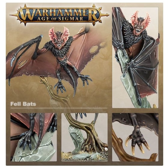 Soulblight Gravelords: Fell Bats Warhammer: Age of Sigmar GAMES WORKSHOP image 1