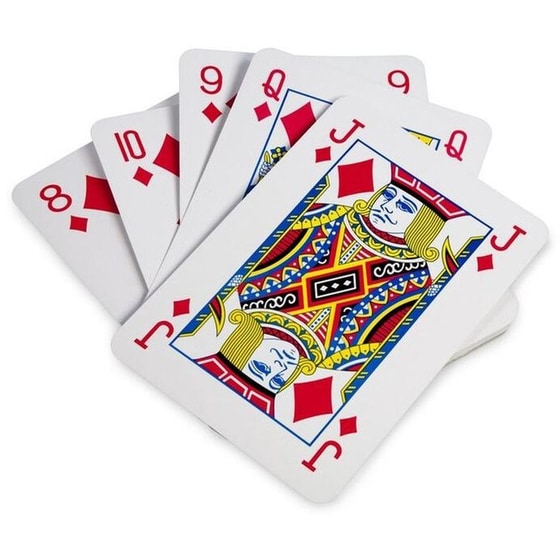 Παιχνίδι Εξωτερικών Δραστηριοτήτων Bs Toys Γιγάντια Τράπουλα (8+ ετών) image 0