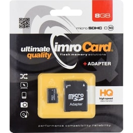 IMRO microSDHC 32GB Class 10 U1 UHS-I με αντάπτορα