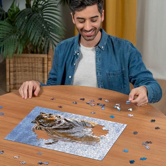 Παζλ Ravensburger Τίγρης (500 Κομμάτια) image 3