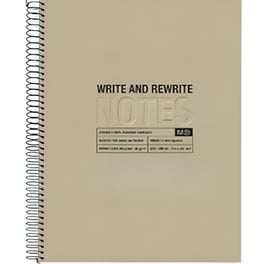 Τετράδιο Σπιράλ MIQUELRIUS Α4 Just Black (1 Τεμάχιο)