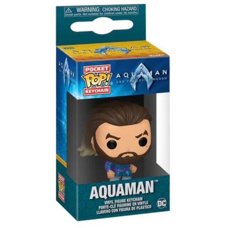 Funko Pocket Pop! Keychain Aquaman And The Lost Kingdom - Aquaman (stealth Suit)