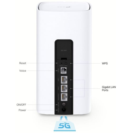 Router TP-Link NX510v 5G AX3000 Wi-Fi 6 Dual Band (2.4 & 5 GHz) 2400 Mbps image 1