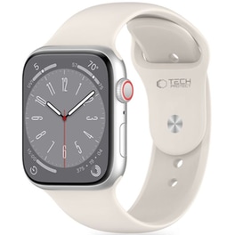 Λουράκι Apple Watch Se/10/9/8/7/6/5/4 (42/41/40mm) - Tech-protect Silicone Σιλικόνης - Starlight (5906302310159)