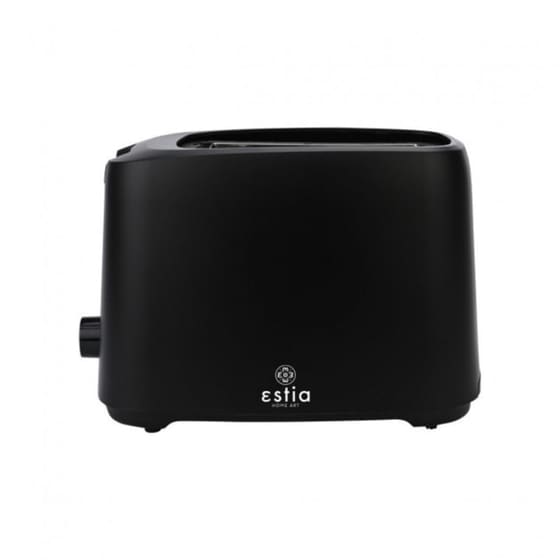 ESTIA 06-24604 ΜΑΤ 2 Θέσεων 700W Μαύρο Φρυγανιέρα image 0