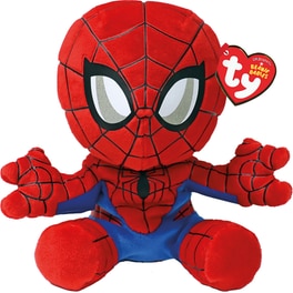 Λούτρινο TY Beanie Babies Χνουδωτό Marvel Spiderman (15cm)