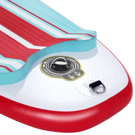Φουσκωτή Σανίδα Surf Bestway Hydro-Force Compact Surf 8 243x57cm - Πολύχρωμη image 4
