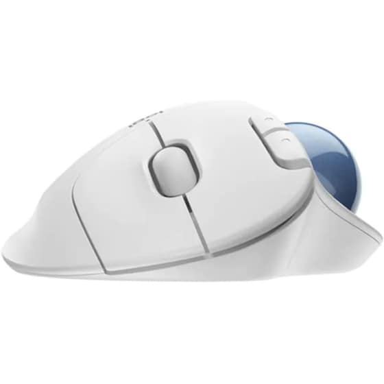 Logitech Ergo M575 Ασύρματο Εργονομικό Bluetooth Ποντίκι Λευκό image 3