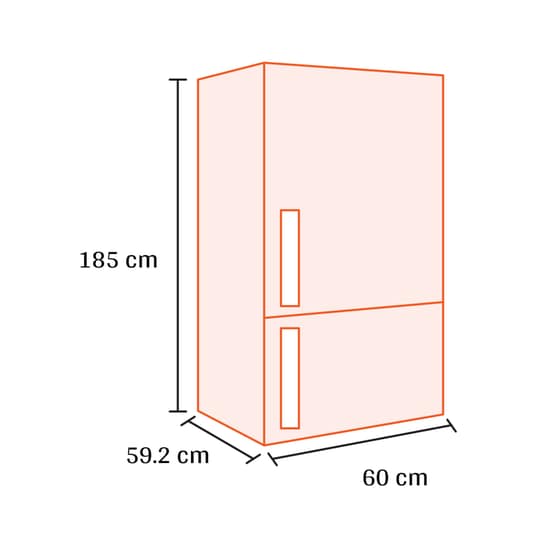 HISENSE RB390N4BC20 Total No Frost 300 Lt Inox Ψυγειοκαταψύκτης image 1