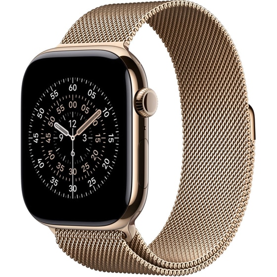 Λουράκι Apple Milanese Loop S/M για Apple Watch 46mm - Gold image 1