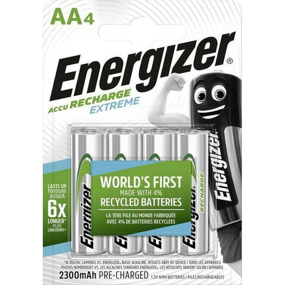 Energizer Rechargeable Extreme 2300mAh AA - 4 Pack image 0