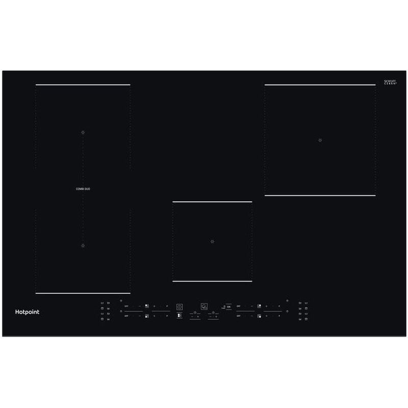 HOTPOINT HOTPOINT TB 3977B BF 77 cm Μαύρο Εστία Επαγωγική Αυτόνομη