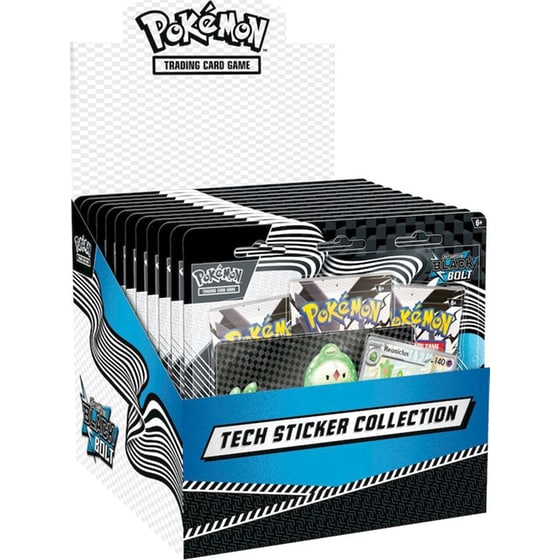 Pokémon TCG: Scarlet & Violet 10.5 Black Bolt Tech Sticker Collection image 3
