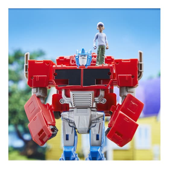 Hasbro Transformers Earthspark Spin Changer Optimus Prime & Robby Malto (F7663) image 4