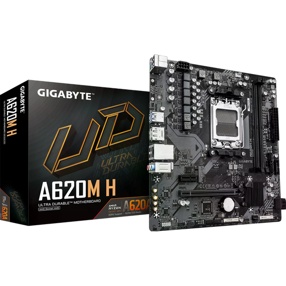 Μητρική Gigabyte A620M H rev. 2.2 με AM5 socket MATX image 0