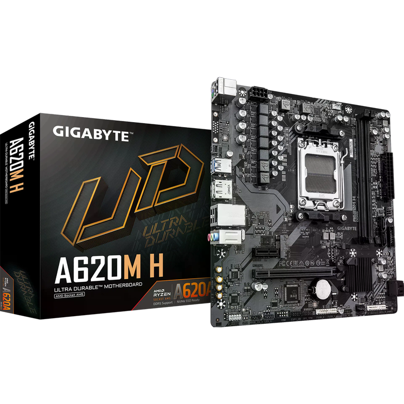 Μητρική Gigabyte A620M H rev. 2.2 με AM5 socket MATX
